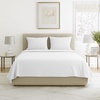 image:imageLavish Home Brushed Microfiber Sheet Set Twin Extra Long WhiteWhite