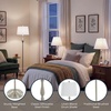 image:imageLavish Home Floor and Table Lamp Set Silver 3Pieces 13x25513x5952 Table Lamps  Floor Lamp