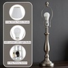 image:imageLavish Home Floor and Table Lamp Set Silver 3Pieces 13x25513x5952 Table Lamps