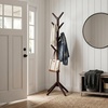 image:imageLavish Home Freestanding Coat Rack  Durable 8Arm Tree Stand for Coats Jackets Scarves Hats and Purses  Great for Entryways Espresso Brown