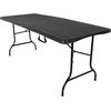 image:imageLavish Home Indoor amp Outdoor Portable Folding Table White 4ftBlack