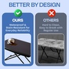 image:imageLavish Home Indoor amp Outdoor Portable Folding Table White 4ftBlack