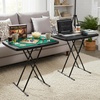 image:imageLavish Home Indoor amp Outdoor Portable Folding Table White 4ftBlack