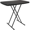 image:imageLavish Home Indoor amp Outdoor Portable Folding Table White 4ftBlack