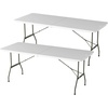 image:imageLavish Home Indoor amp Outdoor Portable Folding Table White 4ftWhite