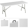 image:imageLavish Home Indoor amp Outdoor Portable Folding Table White 4ftWhite