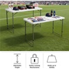 image:imageLavish Home Indoor amp Outdoor Portable Folding Table White 4ftWhite