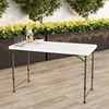 image:imageLavish Home Indoor amp Outdoor Portable Folding Table White 4ftWhite