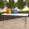 image:imageLavish Home Indoor amp Outdoor Portable Folding Table White 4ftWhite