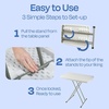image:imageLavish Home Indoor amp Outdoor Portable Folding Table White 4ftWhite