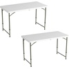 image:imageLavish Home Indoor amp Outdoor Portable Folding Table White 4ftWhite