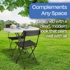 image:imageLavish Home Indoor amp Outdoor Portable Folding Table White 4ftWhite