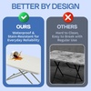 image:imageLavish Home Indoor amp Outdoor Portable Folding Table White 4ftWhite
