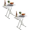 image:imageLavish Home Indoor amp Outdoor Portable Folding Table White 4ftWhite