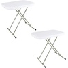 image:imageLavish Home Indoor amp Outdoor Portable Folding Table White 4ftWhite