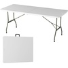 image:imageLavish Home Indoor amp Outdoor Portable Folding Table White 4ftWhite