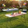 image:imageLavish Home Indoor amp Outdoor Portable Folding Table White 4ftWhite