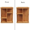 image:imageLavish Home Makeup Organizer Natural 1025 x 75 x 128