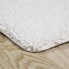 image:imageLavish Home Memory Foam Shag Bath Mat 24x58 White