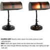 image:imageLavish Home MissionStyle Bankers Desk Lamp Black 10 x 9 x 14