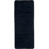 image:imageLavish Home Oversized Bathroom Rug  ExtraLong Memory Foam Bath Mat with Nonslip Backing  Absorbent Runner for the Shower Tub or Sink Black