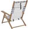 image:imageLavish Home Set of 2 Beach Chair  Outdoor WeatherResistant Wood Folding Chair with Backpack Straps  4Position Reclining Seat  Beach Essentials GrayGrey