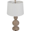 image:imageLavish Home Set of 2 Table Lamps  Lamps with USB Charging Ports and LED Bulbs Included  for Living Room Office or Bedroom Decor Whitewash