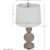 image:imageLavish Home Set of 2 Table Lamps  Lamps with USB Charging Ports and LED Bulbs Included  for Living Room Office or Bedroom Decor Whitewash
