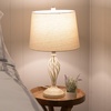 image:imageLavish Home Set of 2 Table Lamps  Modern Lamps with USB Charging Ports and LED Bulbs  for Living Room Office or Bedroom Decor SandSand