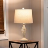 image:imageLavish Home Set of 2 Table Lamps  Modern Lamps with USB Charging Ports and LED Bulbs  for Living Room Office or Bedroom Decor SandSand