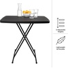 image:imageLavish Home Small Adjustable Folding TV Tray Table White 19H24H28HBlack