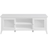 image:imageLavish Home TV Stand with Storage Cabinet 2 Cubbies and 2 Shelves 55inch