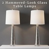image:imageLavish Home Table Lamps Silver Set of 2 12 x 3025