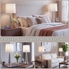 image:imageLavish Home Table Lamps Silver Set of 2 12 x 3025