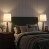 image:imageLavish Home Table Lamps Silver Set of 2 12 x 3025