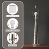 image:imageLavish Home Table Lamps Silver Set of 2 12 x 3025