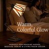 image:imageLavish Home Tiffany Architect Desk Lamp with Stained Glass Shade Bronze