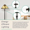 image:imageLavish Home Tiffany Style Floor Lamp 17 x 61Floor Lamp