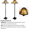 image:imageLavish Home Tiffany Style Floor Lamp 17 x 61Multicolor