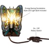 image:imageLavish Home Tiffany Style Table Lamp with Stained Glass Shade BronzeTiffany Lamps  Bundle