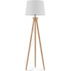 image:imageLavish Home Tripod Floor Lamp NaturalWhite 185 x 58Modern