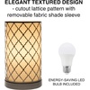 image:imageLavish Home Uplight LED Table Lamp Brushed Silver 625 x 115Moroccan