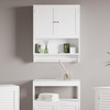 image:imageLavish Home Wall Mounted Kitchen Storage Cabinet White 238 x 295