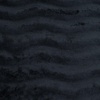 image:imageMicrofiber Memory Foam Bathmat  Oversized Padded Nonslip Accent Rug for Bathroom Kitchen Laundry Room Wave Pattern by Lavish Home Black
