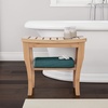 image:imageShower BenchWater Resistant Natural EcoFriendly Bamboo with Storage Shelf for Bathroom Spa or Sauna by Lavish Home
