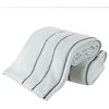 image:image2Piece Bath Towel Set  Quick Dry Large 34x68in Bath Towels for Shower Gym Spa and Dorm Room  100 Cotton Main or Guest Bathroom Essentials  Highly Absorbent Bath Sheets by Lavish Home BlackSeafoam and Black