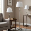 image:imageLavish Home Floor and Table Lamp Set Silver 3Pieces 13x25513x5952 Table Lamps  Floor Lamp