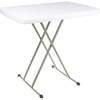 image:imageLavish Home Small Adjustable Folding TV Tray Table White 19H24H28HWhite
