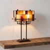 image:imageLavish Home Stained Glass Tiffany Table Lamp Bronze 1625x675x24