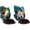 image:imageLavish Home Tiffany Style Table Lamp with Stained Glass Shade BronzeTiffany Lamps  Bundle